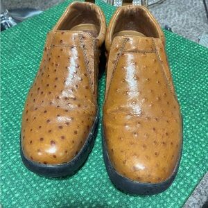 Roper Tan Leather Mules